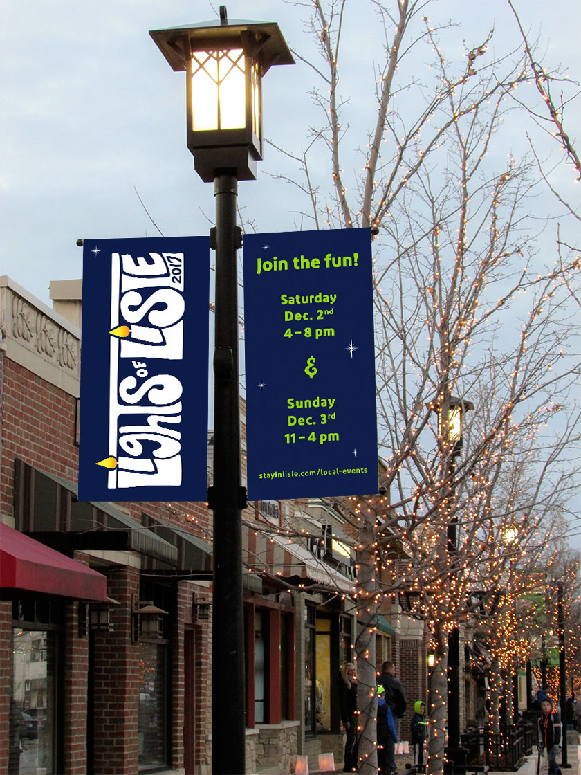 Lights of Lisle Street Banner