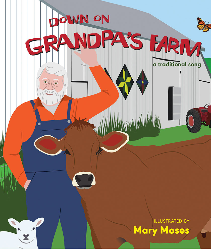 Down on Grandpa's Farm Book Cover