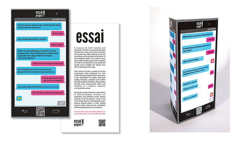 Essai Postcard and Tri-fold