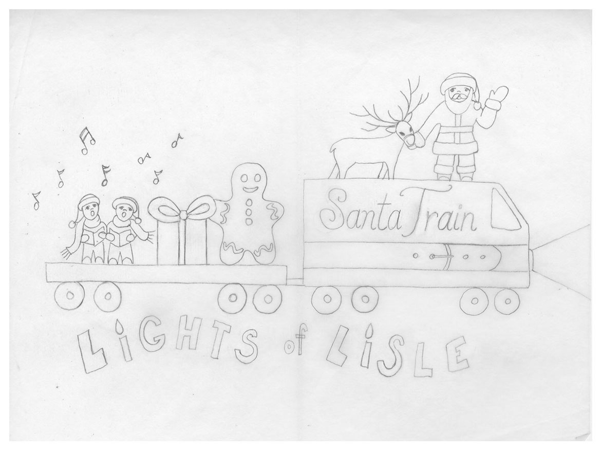 Lights of Lisle Coloring Sheet