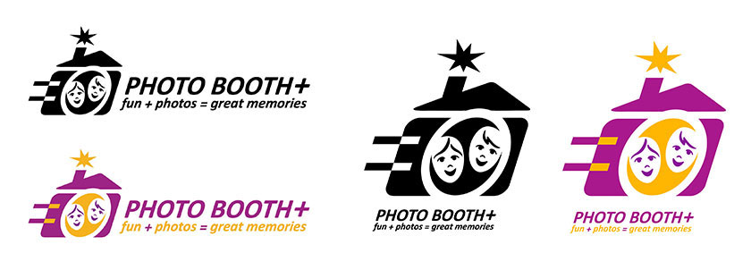 Photo Booth Plus Logos