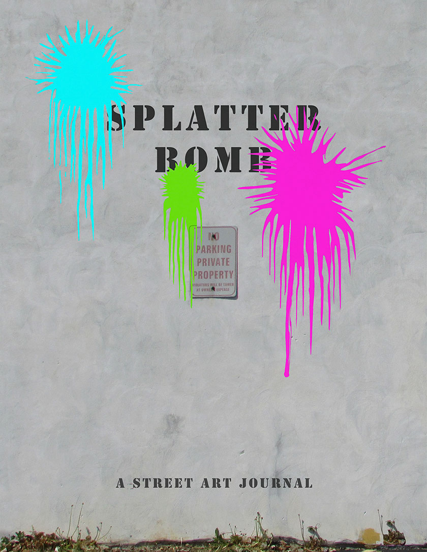 Splatter Bomb Journal Cover